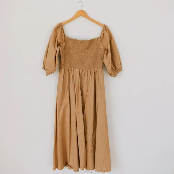 Elegant Tan Women's Dress - Picture 7 of 7